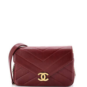 Chanel Coco Envelope Flap Bag Chevron #244512C22B
